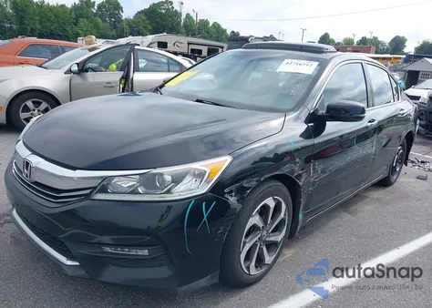2016 Honda Accord Ex-L from USA, damaged, VIN 1HGCR2F8XGA031712